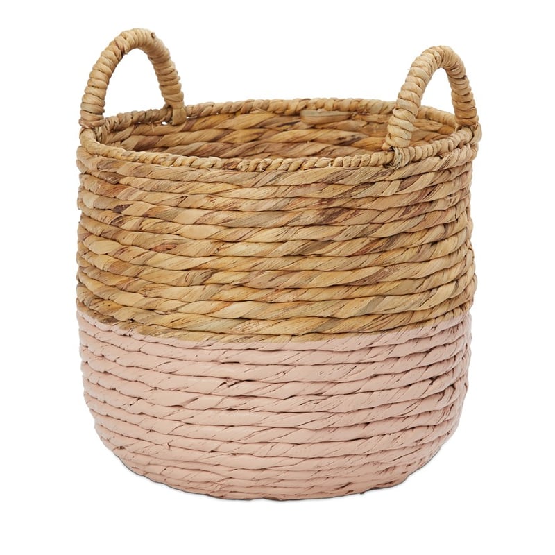 Otis Natural & Pink Basket