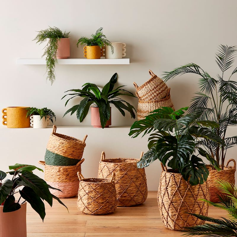 Otis Natural & Pink Basket