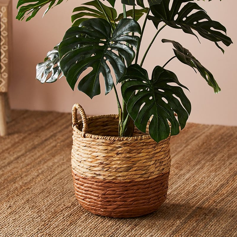 Otis Natural & Rust Basket 