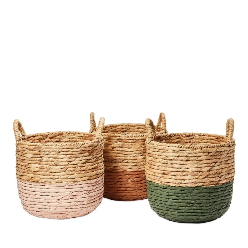 Otis Natural & Rust Basket 