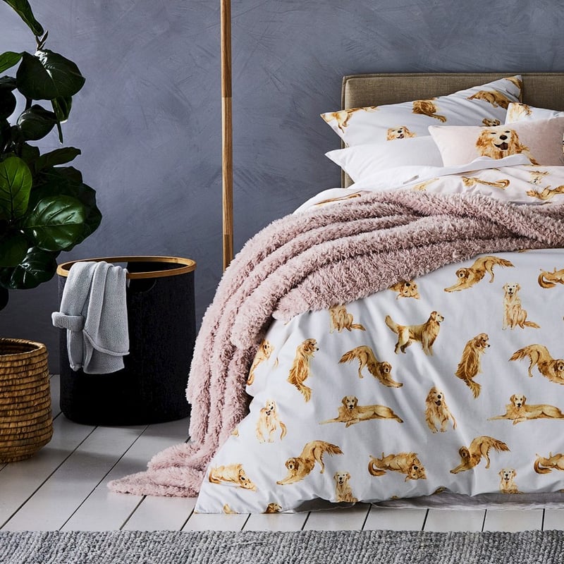 Felted Grey Laundry Basket