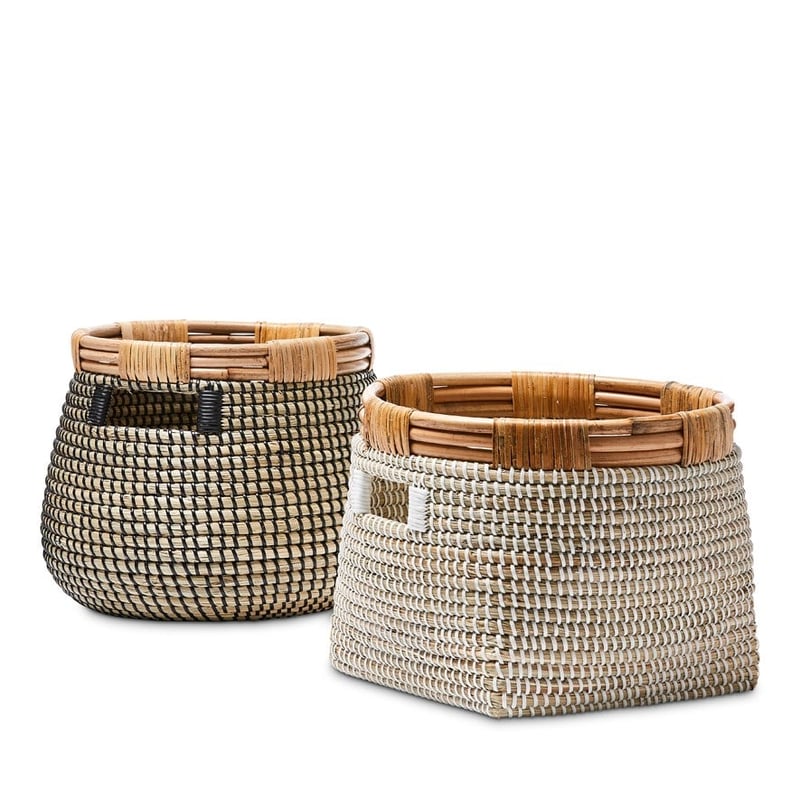 Dunedin Black & Natural Basket 