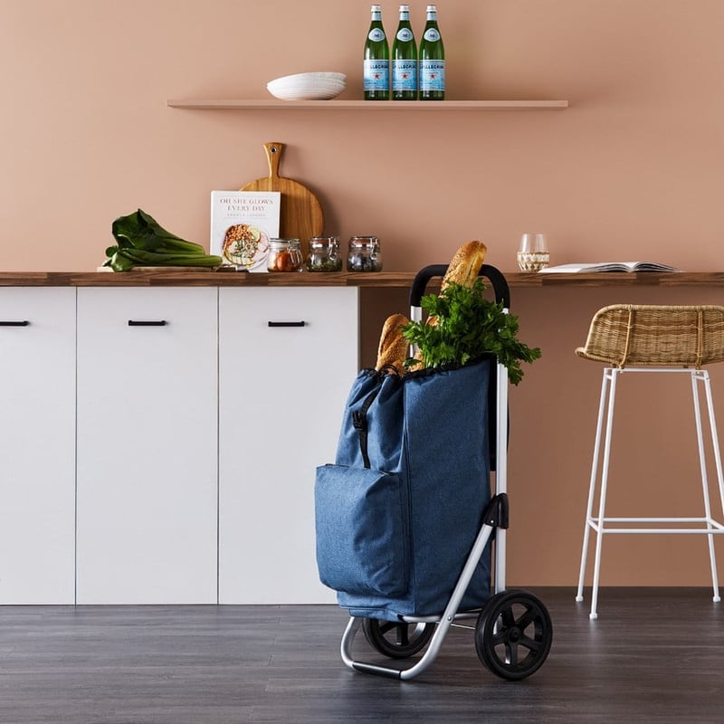 Enviro Denim Blue Shopping Trolley