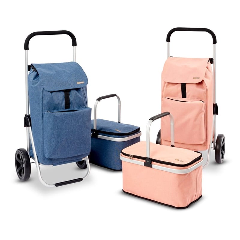 Enviro Denim Blue Shopping Trolley