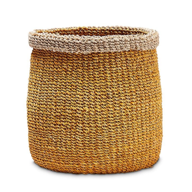 Marengo Mustard & Natural Basket