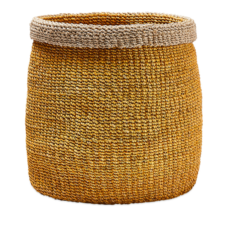 Marengo Mustard & Natural Basket