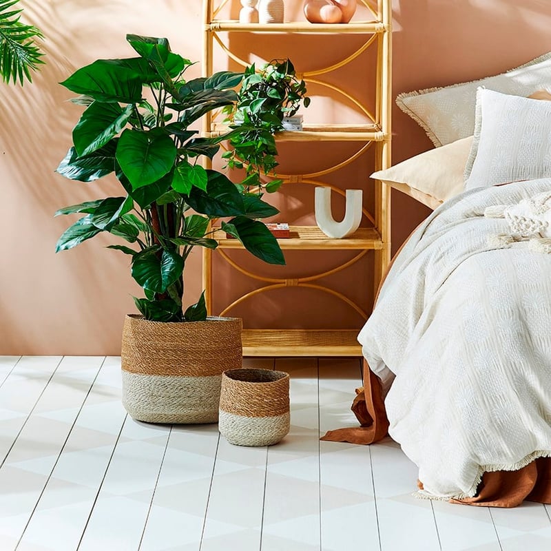 Sahara Tan & Natural Basket 