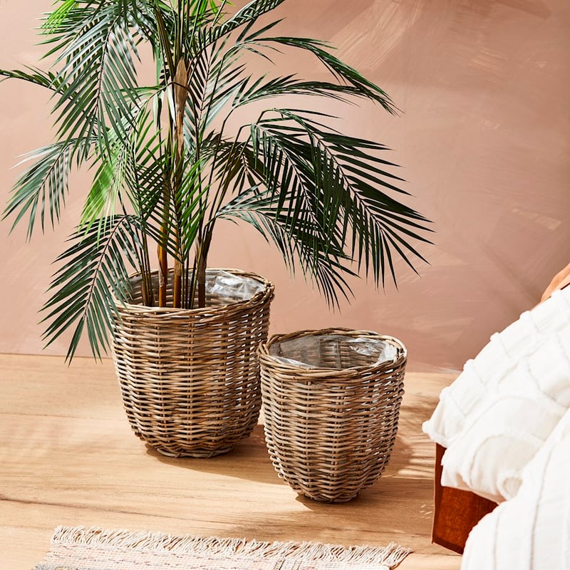 Bellevue Rattan Natural Small Pot  