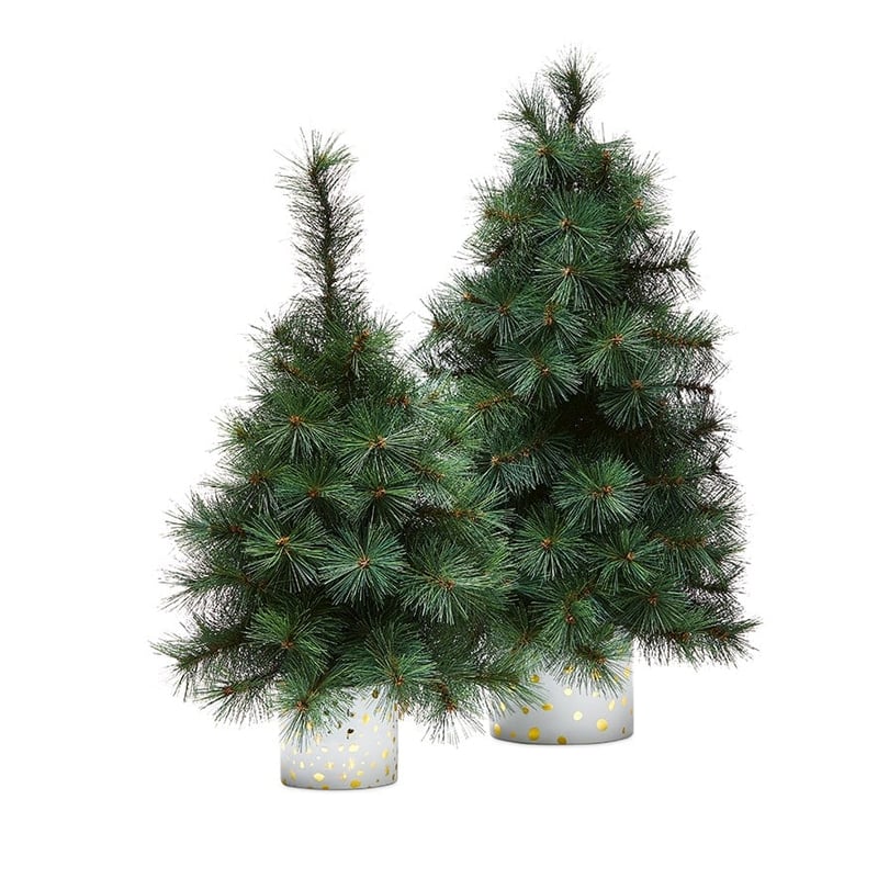 Christmas Large Green Burlap Tree
