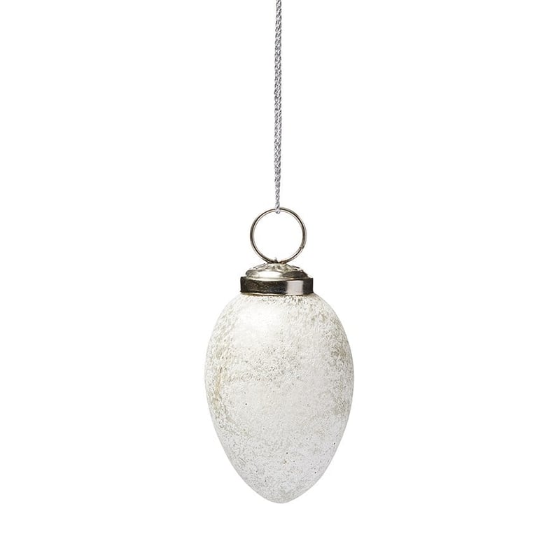 Mineral Silver Infused Pear Bauble