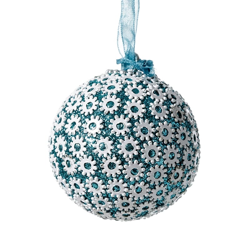 Daisy Small Aqua Bauble