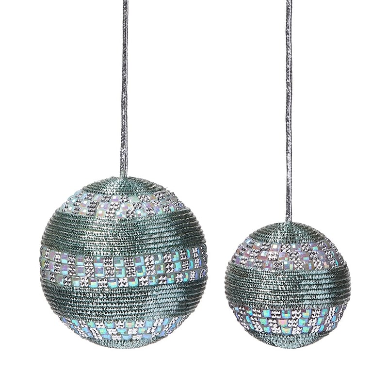 Disco Aqua Bauble