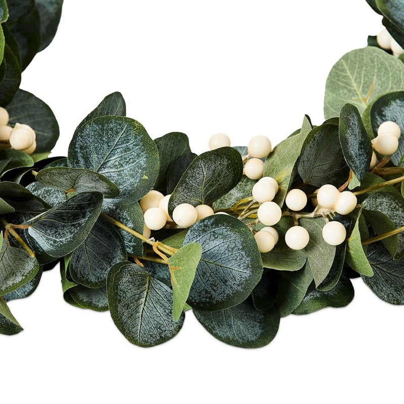 White Berry Gum Collection Green Wreath