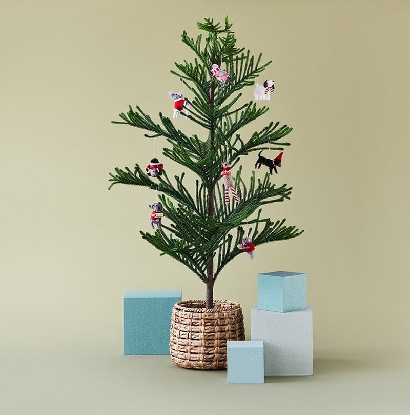 Felted Friends Native Brown Kangaroo Decoration