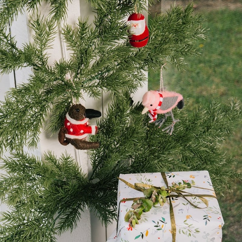 Felted Friends Native Pink Galah Decoration
