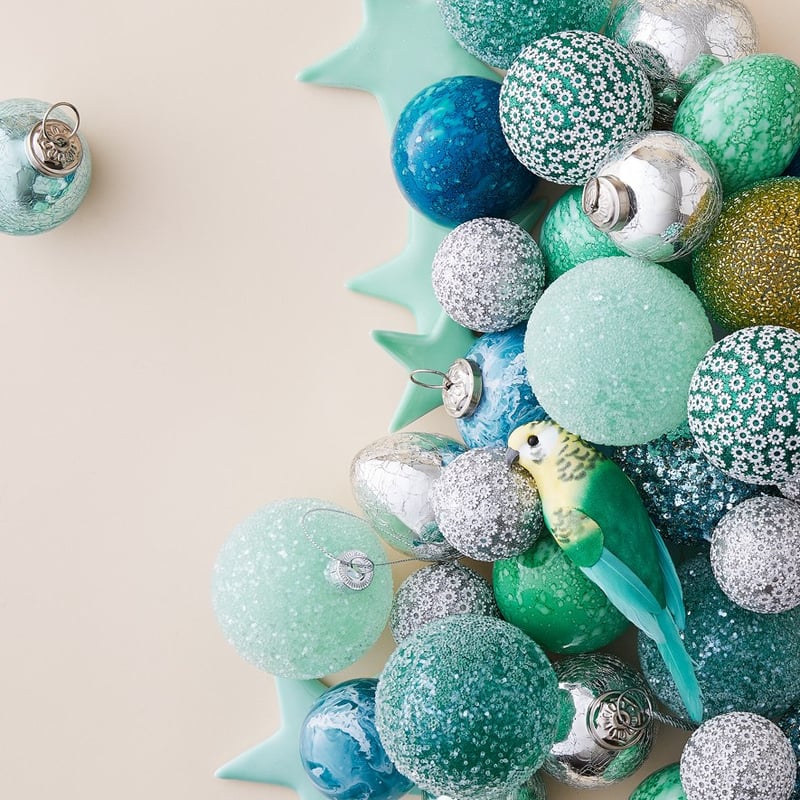 Beaded Turquoise Bauble
