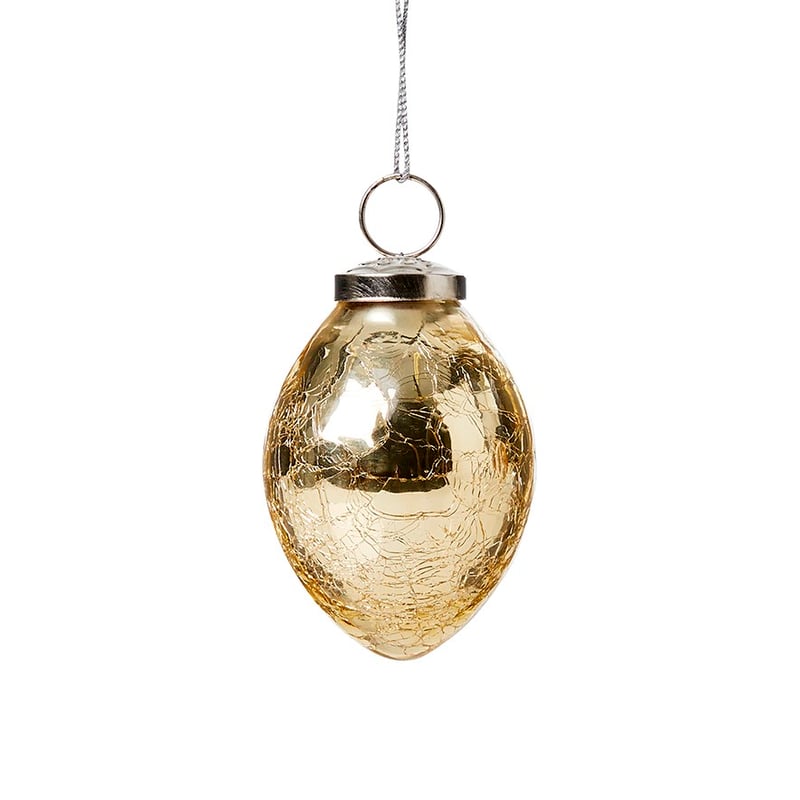 Mercury Champagne Pear Bauble