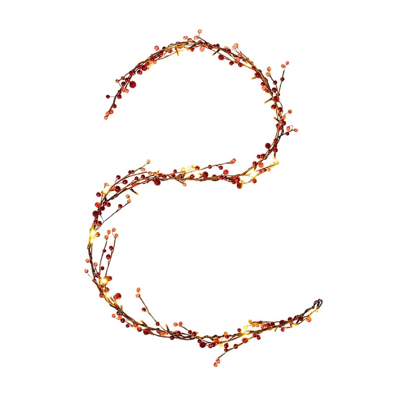 Luminous Red Berry Garland