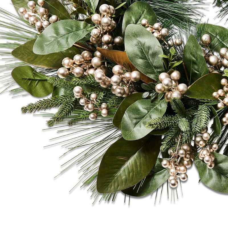 Champagne Berry Green & Champagne Wreath