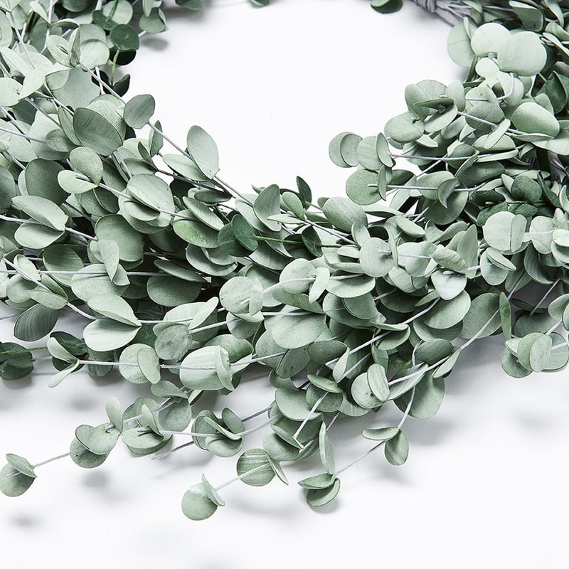 Silver Coin Green Wreath