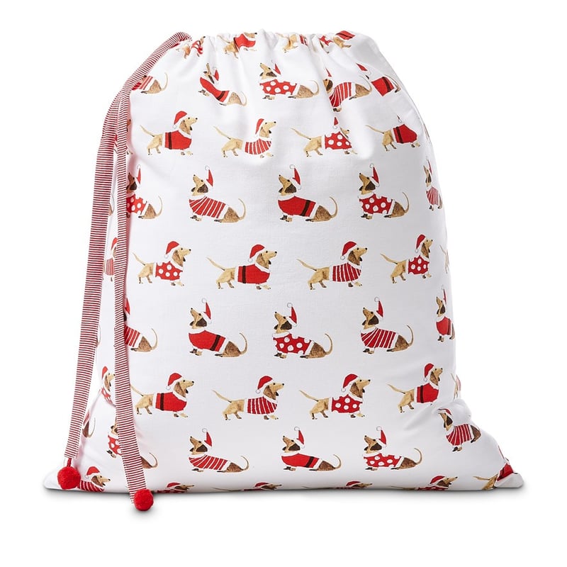 Festive Christmas Love Santa Sack