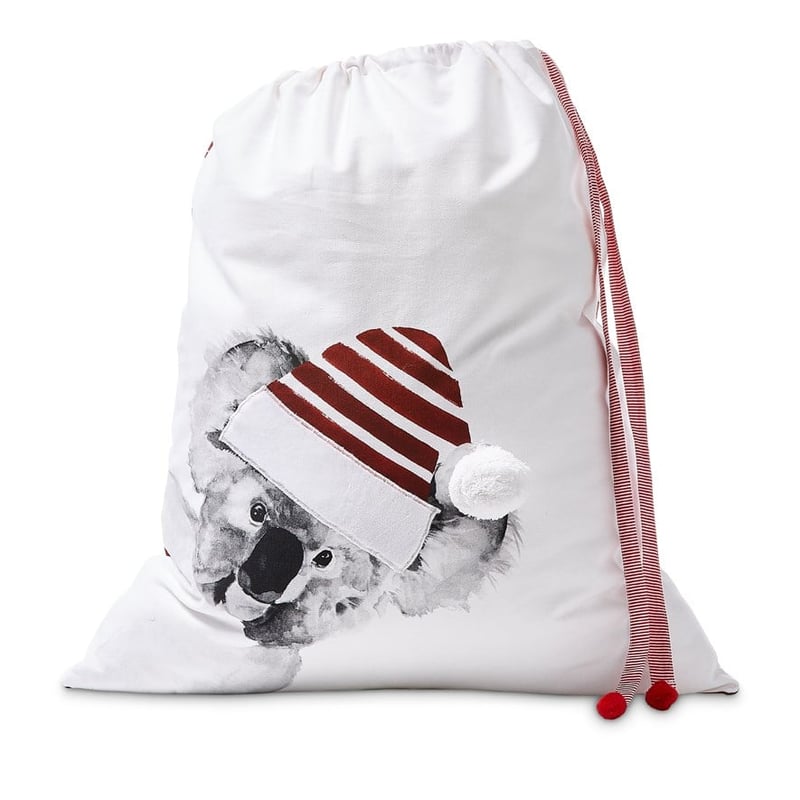 Festive Koala Santa Sack