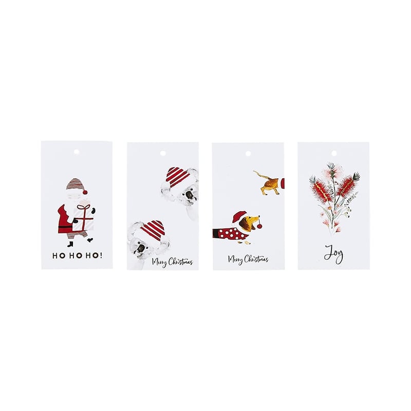 Christmas Gift Tags Mixed Pack of 8