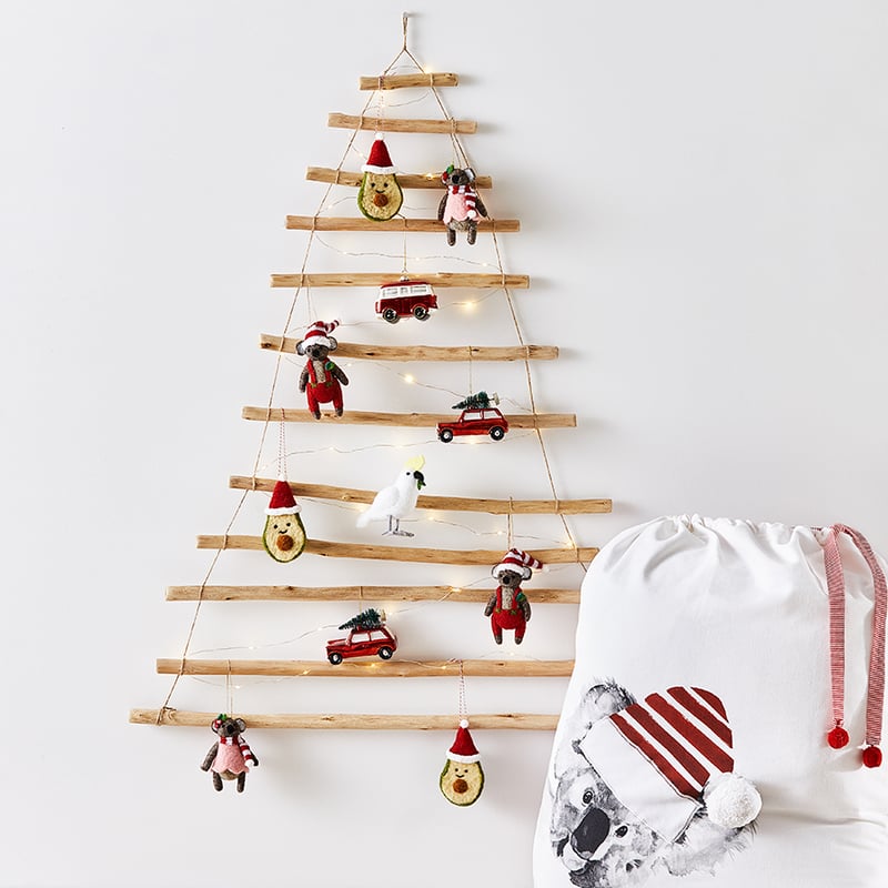 Hanging Branch Christmas Tree