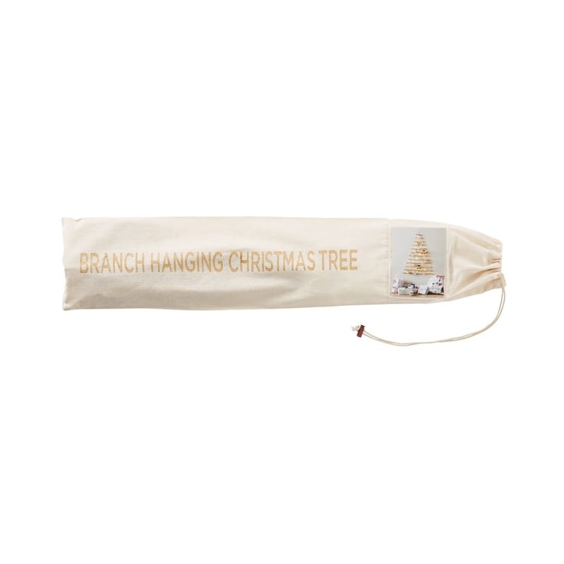 Natural Hanging Branch Christmas Tree