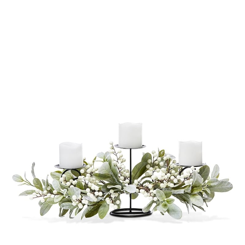 Sage Berry Candleholder