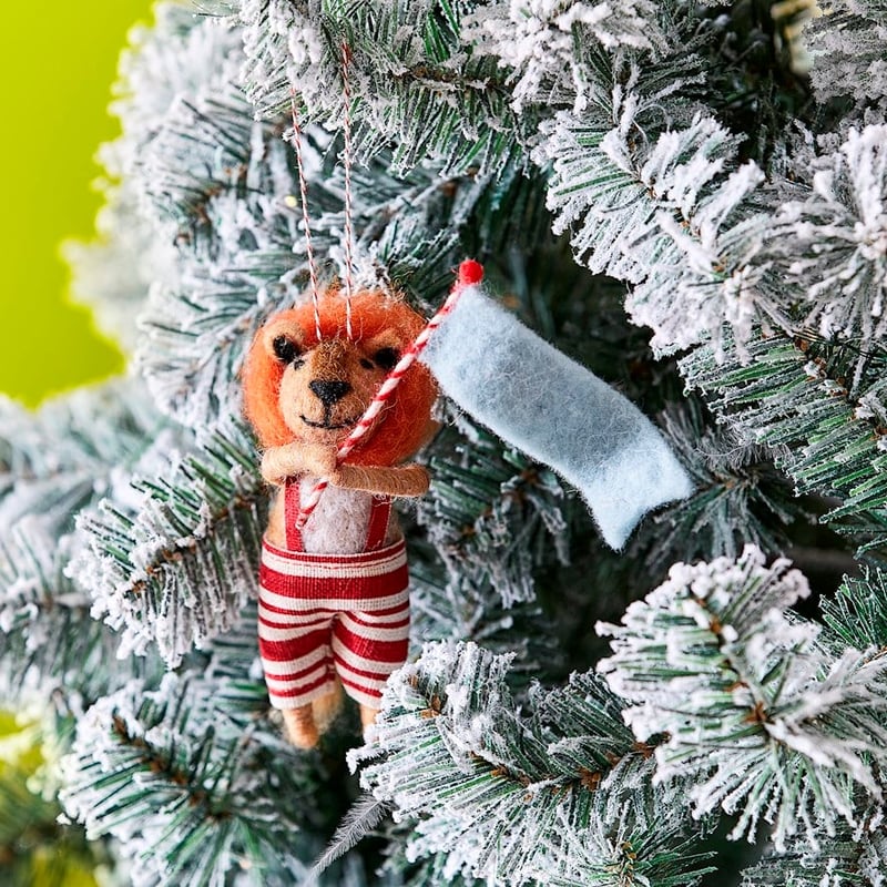 Band Of Felted Lion Friends