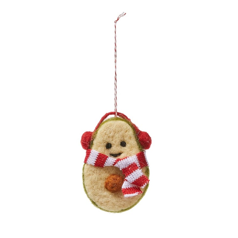 Felted Green Avocado Scarf