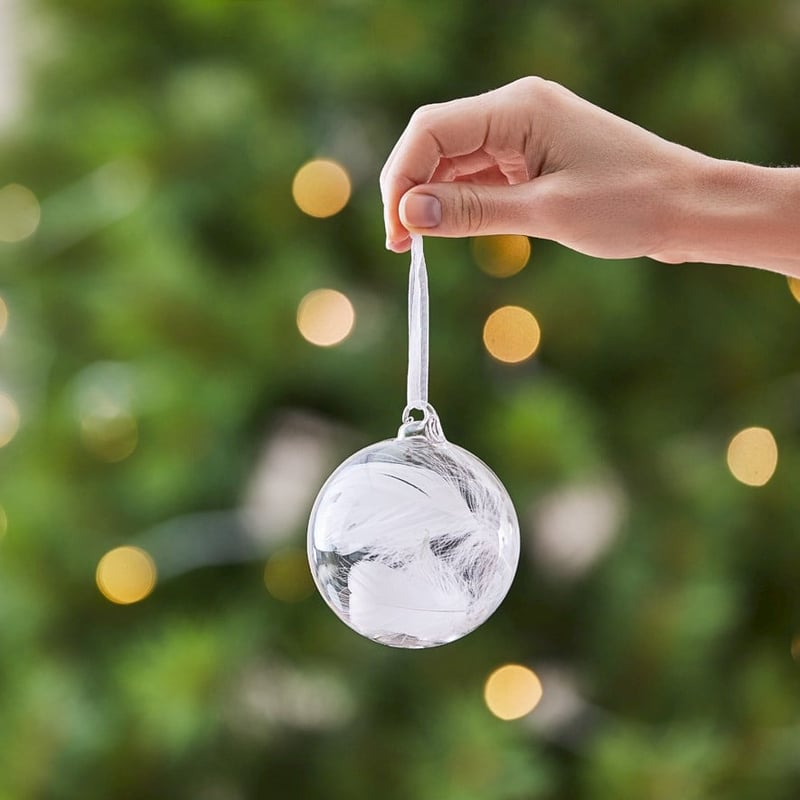 Ethereal Feather Bauble