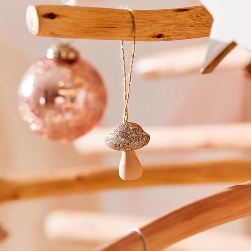 Hanging Champagne Mushrooms Pack of 6 