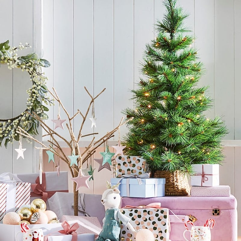 Mint Ceramic Star Decoration