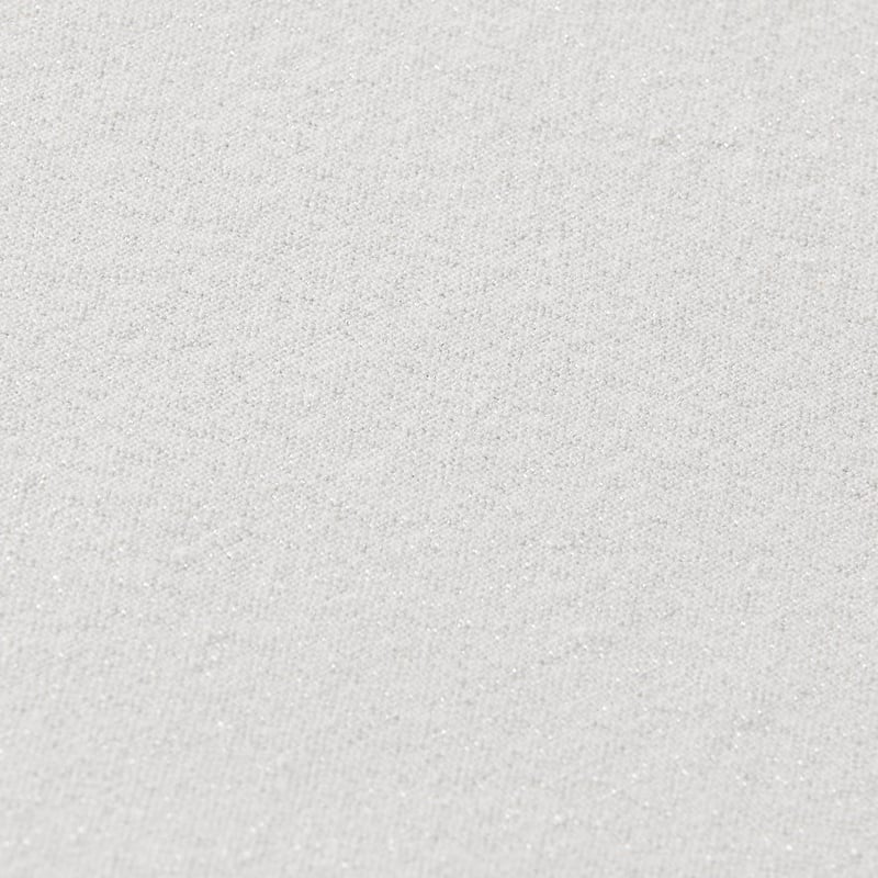 Lurex Off White & Silver Table Runner