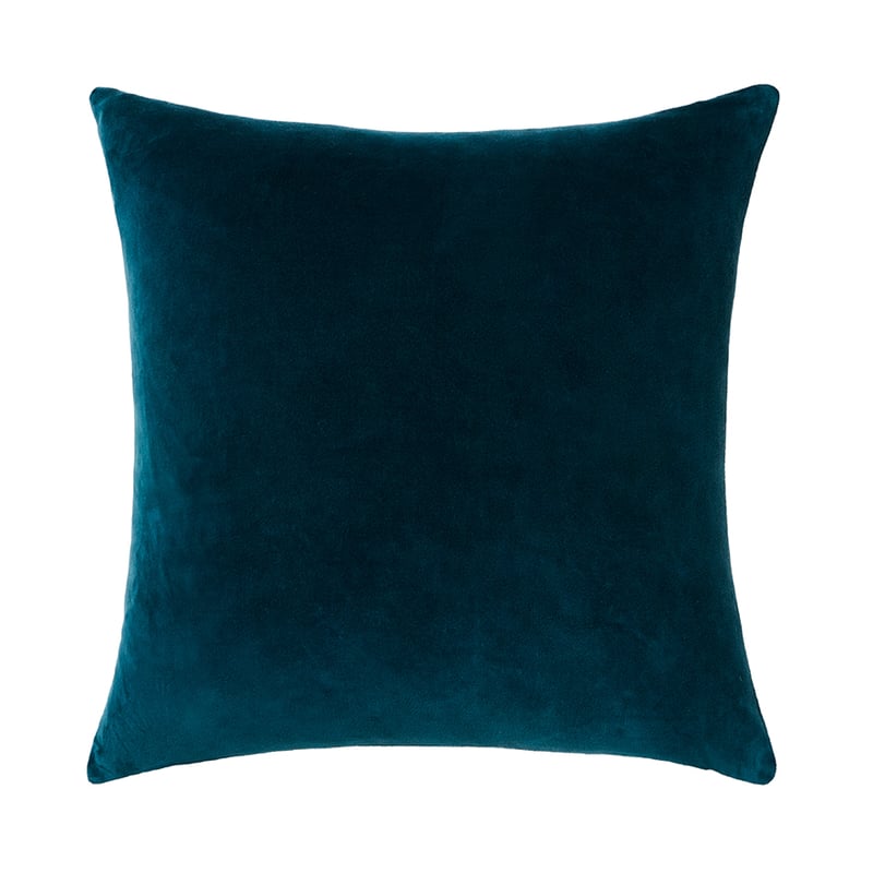 Bombay Velvet Cushion Peacock 