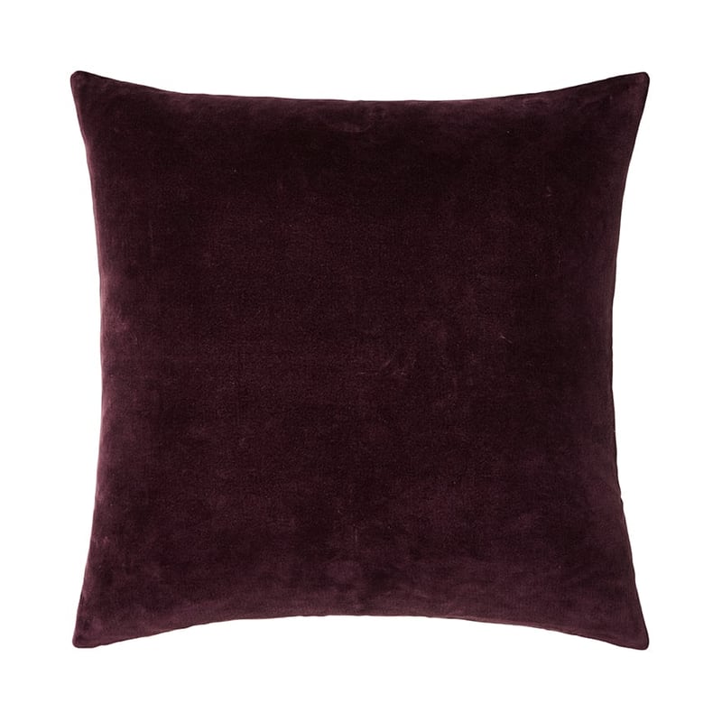 Bombay Velvet Cushion Plum 