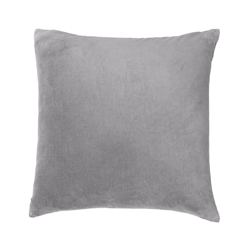 Bombay Velvet Cushion Silver 