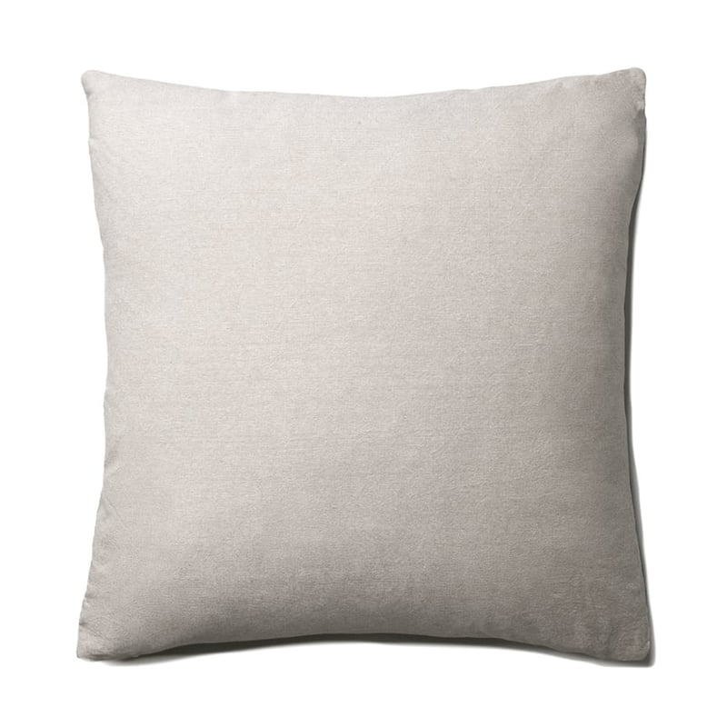 Bombay Velvet Cushion Silver 
