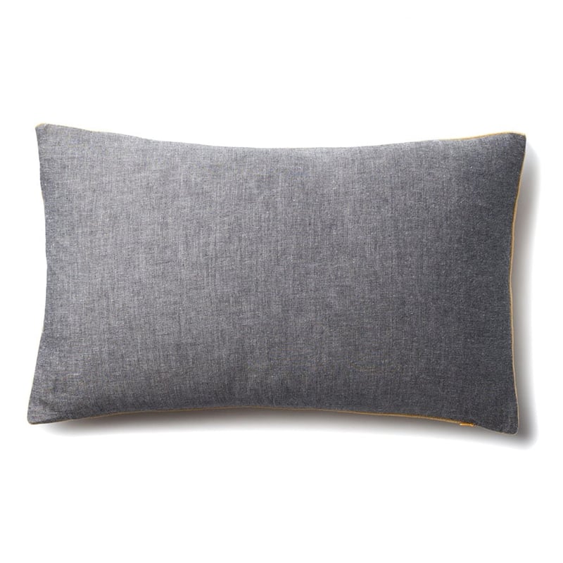 Bombay Mustard Velvet Long Cushion