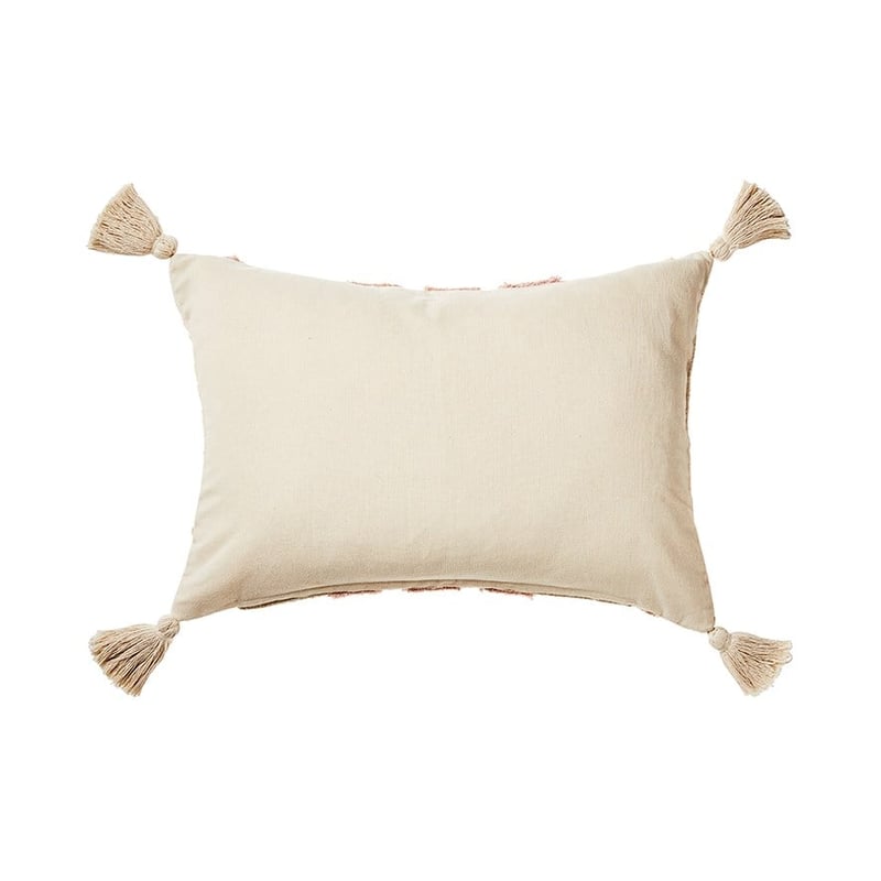 Red Earth Blush Tufted Cushion 
