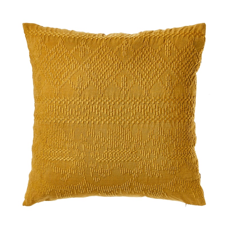 Madaya Mustard Linen Cushion