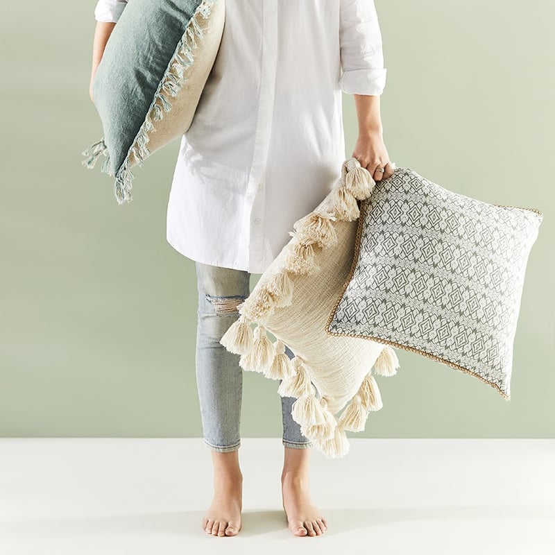 Karuk Forest Tribal Cushion 