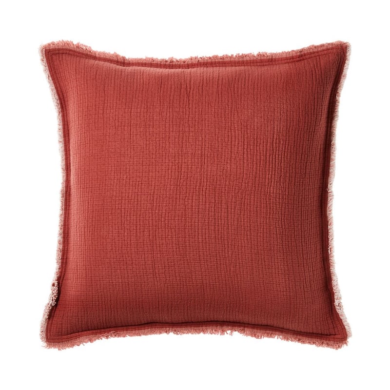 Corfu Rust & Blush Cushion