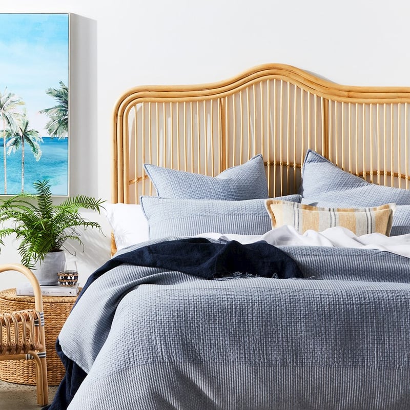 Capri Mustard Stripe Cushion 