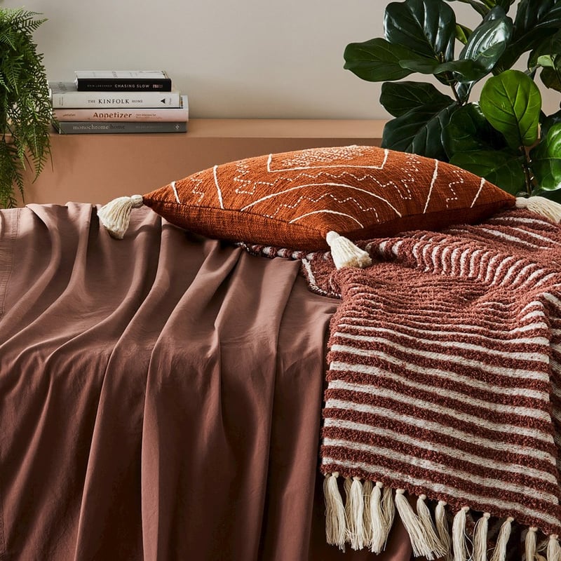 Zuma Rust & Natural Cushion 