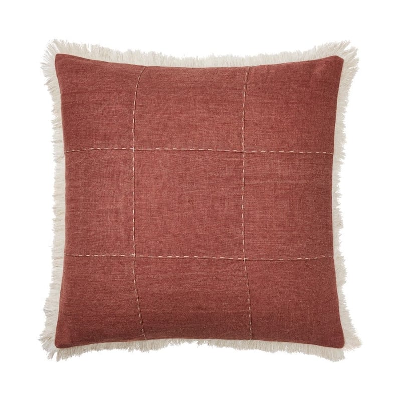 Russo Patchwork Rust Cushion 