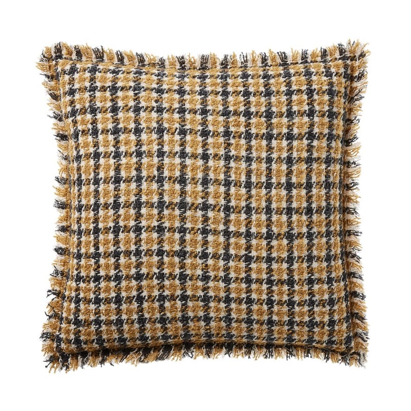 Maxwell Mustard & Navy Cushion 