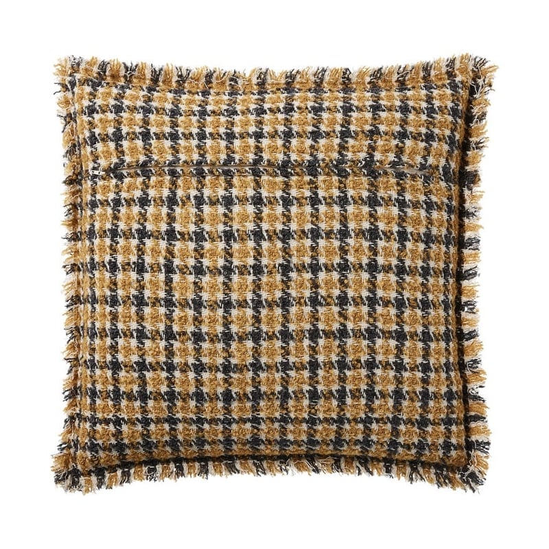 Maxwell Mustard & Navy Cushion 